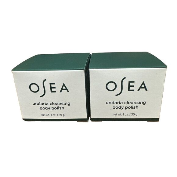 LOT of 2 : OSEA Undaria Cleansing Body Polish 1oz/30mL Travel Size - NEW in Box - Picture 1 of 4